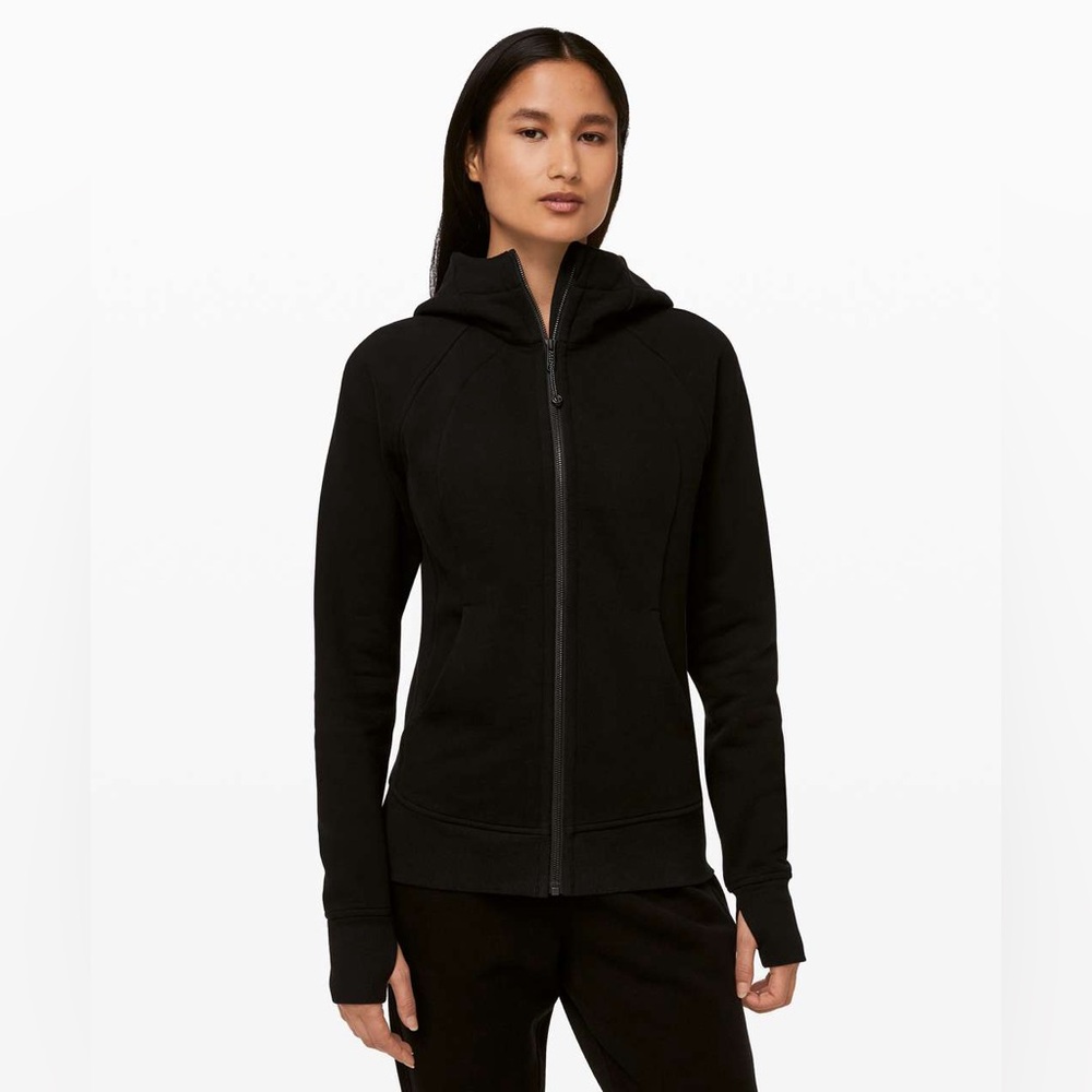 Lululemon Scuba Hoodie *Light Cotton Fleece - Black